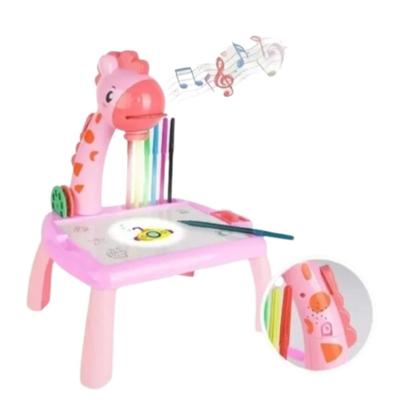 Mesa Mesinha Projetor De Desenho Pintura Infantil Jogo