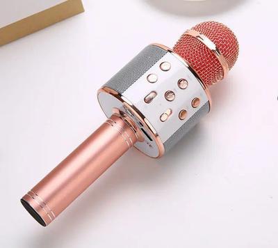 Microfone Bluetooth Sem Fio r Karaoke Reporter Cores Com
