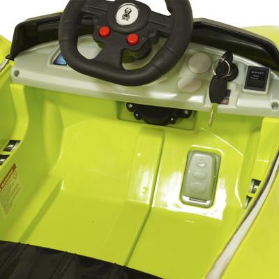 Mini Carro Elétrico Infantil Com Controle Remoto Verde, Importway