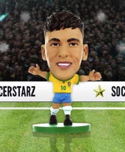 Brinquedo Boneco Mini Craques Soccerstarz Neymar Dtc