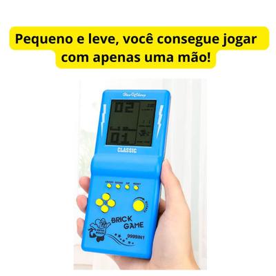 Mini Game Portátil Brink Game 9999 Em 1 Retrô