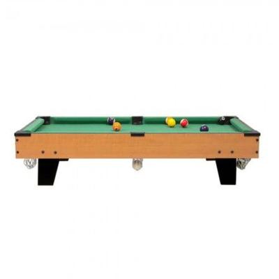 Mini Mesa De Sinuca Snooker Bilhar Em Madeira Jogo completo qloja! 