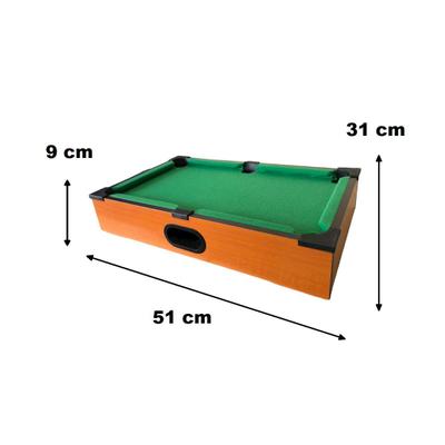 Jogo Bilhar De Mesa 51 cm