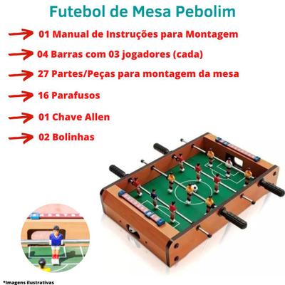 Mesa De Jogo De Futebol É Esportes Indoor Para Dois Jogadores