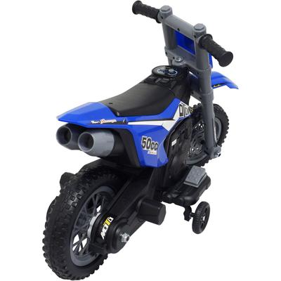 Mini Moto Elétrica Infantil Triciclo Criança Motorizado Azul