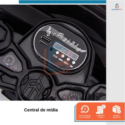 Mini Moto Elétrica Infantil Motorizado 12V Brinquedo Criança