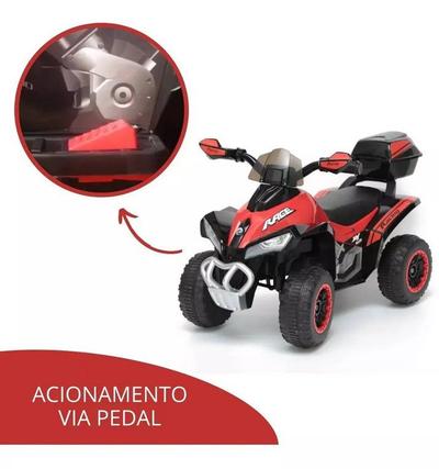 Mini Moto Elétrica Infantil Triciclo Motoca Criança 6v Rosa - Unitoys - Moto  Elétrica Infantil - Magazine Luiza