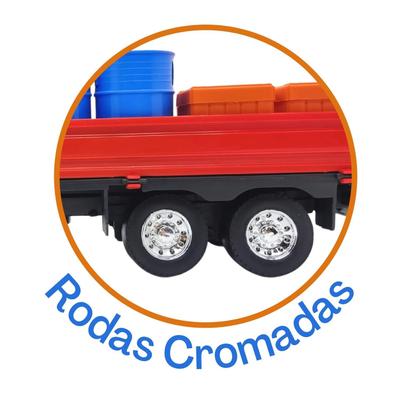 Caminhão Iveco Tector Dropside - Brinquedo réplica miniaturizada