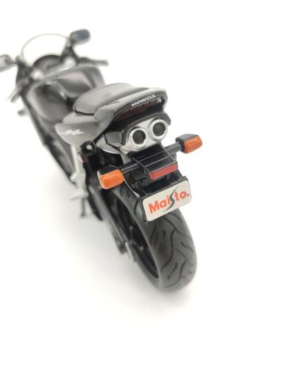Miniatura Moto Corrida Metal C/ Som E Fricção Brinquedo 1:14
