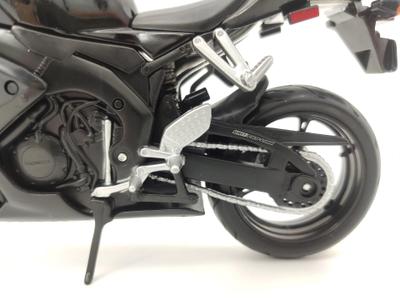 Miniatura Moto Corrida Metal C/ Som E Fricção Brinquedo 1:14