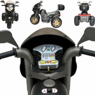 Mini Veiculo Moto Infantil Sprint Turbo 12v Rosa Biemme