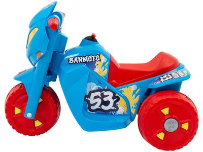 Moto Elétrica para Criança Ban Moto 6V Bandeirante Cor Azul -  / A sua loja de Ciclismo