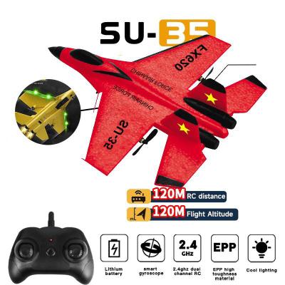 Avião Planador Controle Remoto Espuma 3.5 Su 35 Rc Ch 2.4g - ocday