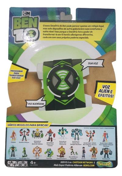 Compre Ben 10 - Omnitrix Troca De Voz aqui na Sunny Brinquedos.