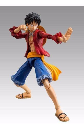 Boneco one piece - luffy - the grandline men saga de wano - bandai