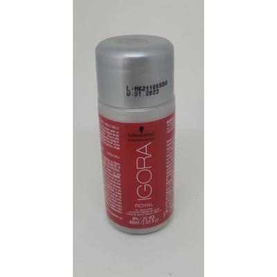 Kit Schwarzkopf Igora Royal HD 7.77, Mix 0.77 e Água Oxigenada 20vol