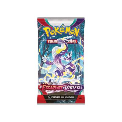 Jogo De Cartas Pokemon Escarlate e Violeta Unitario 6 Cartas