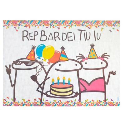 8 Caixas Para Bentô Cake Flork Meme Aniversário - Rep Bardei Tiu Iu