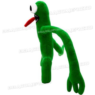 Boneco Azul Babão e Monstro verde Rainbow Friends Jogo Roblox