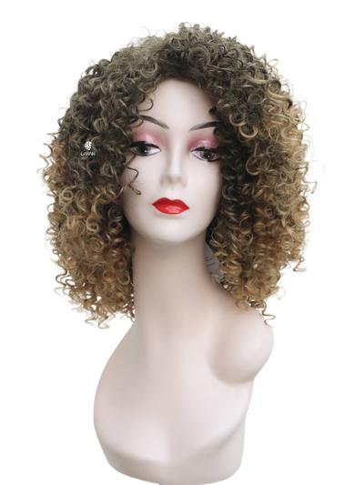 Peruca Lace Wig Cacheada Afro 100% Bio Organica - Cheia -Com Pentes e  Reguladores - Sem Brilho, Magalu Empresas