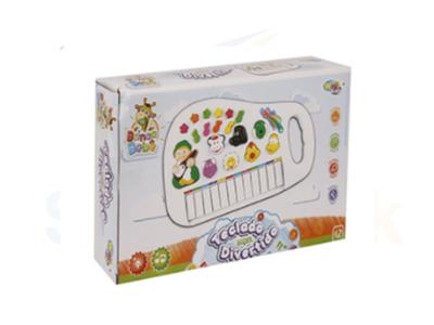 Pianinho Teclado Musical Infantil Som Luz Fazendinha Animais - Click  Compras Na Internet®