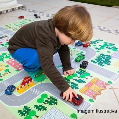 Pista De Carrinhos Brinquedo Corrida Infantil Completa