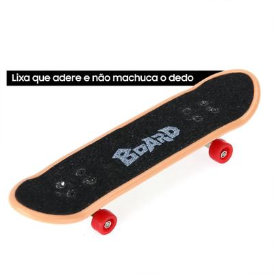Skate Fingerboard, dedo interativas para crianças
