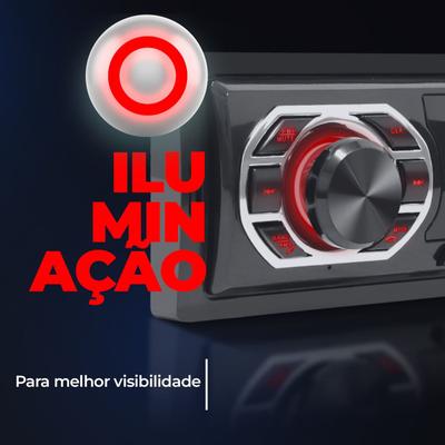 Radio Carro Som Mp3 Com Suporte P/ Celular 2 Usb Bluetooth - OESTESOM - Som  Automotivo - Magazine Luiza