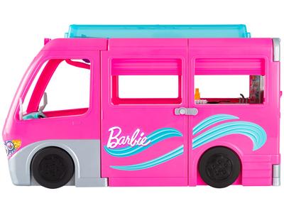 Veículo Barbie - Caminhão com Área Externa - Food Truck da Barbie