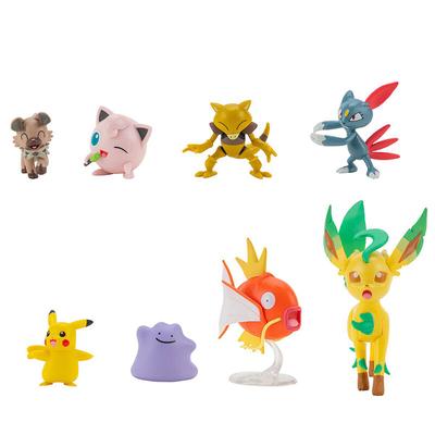 Pokemon - Kit 8 Figuras de Batalha - Pikachu, Abra, Leafeon - Sunny  Brinquedos - Boneco Pokémon - Magazine Luiza