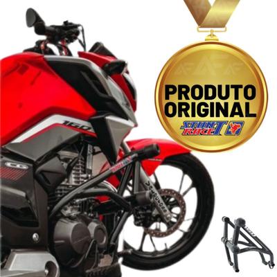 Protetor Motor Stunt Race Fan 160 Street Cage Preto