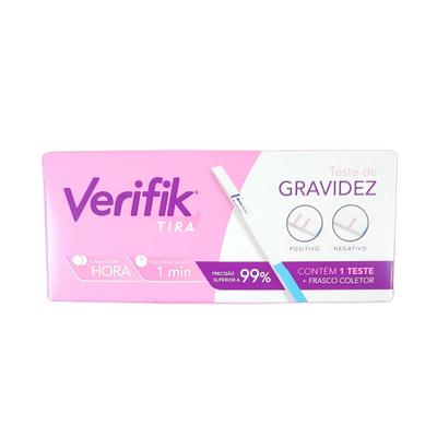 Teste de Gravidez com 1 Teste - Resultado em 1 Minuto - Verifik em