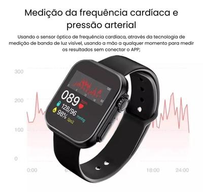 Relógio Digital Esporte Bracelete Led Adulto Infantil Smart - - Preto