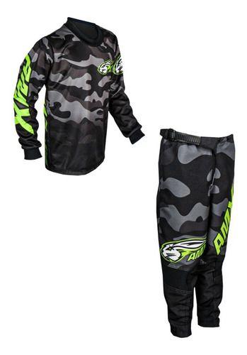 Conjunto Roupa Infantil Amx Prime Moto Camisa Calça Cross Trilha -  Conjuntos e Macacão para Moto - Magazine Luiza