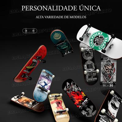 1 Skate De Dedo Finger Skateboard Profissional