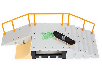 Pista Rampa Skate Dedo Mdf Grande Fingerboard Sk8 Brinquedo