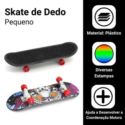 Kit 3 Skates De Dedo Profissional Fingerboard Presente - Stimu Late - Skate  de Dedo - Magazine Luiza