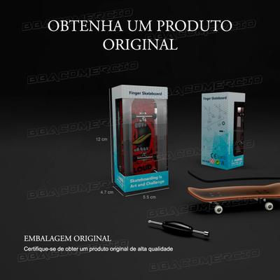 Skate Dedo Profissional Com Rolamento Fingerboard Original, Magalu  Empresas