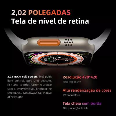 Smartwatch Relógio Digital S8 Pro Para Android E Ios - E_IDEIAS ONLINE