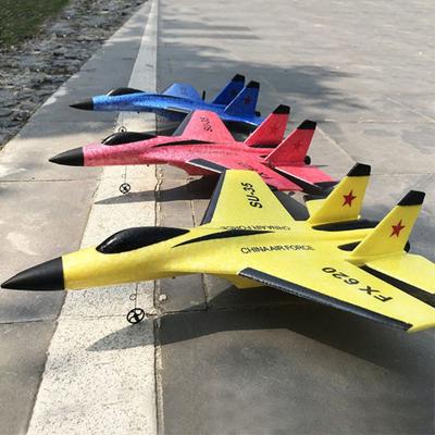 2.4G Brinquedo Modelo Avião De Controle Remoto SU35 RC Com Luz