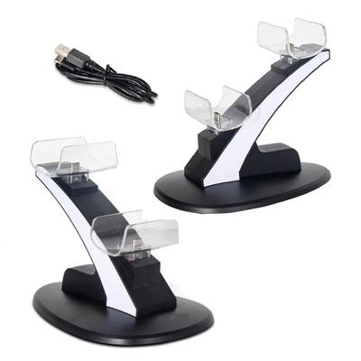 Base Vertical Carregador Suporte Fone Rack 12 Jogos Ps5 no Shoptime