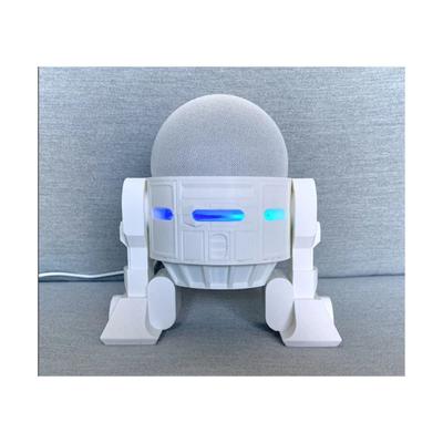 Suporte Mesa R2d2 Star Wars Alexa Echo Dot 4ª Gen. Preto