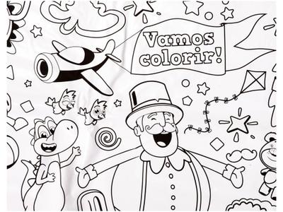 Alegra O Dia Das Crianças Com Desenho De Moto Para Colorir!