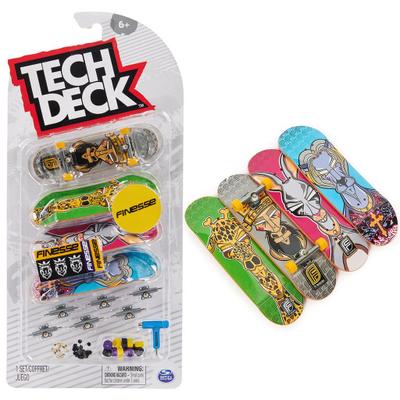 Skate de Dedo - Tech Deck - Ultra DLX - 4 Unidades - Sunny