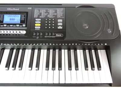 Jethrora 61 Teclas Piano Eletrônico Digital Teclado Saída MIDI 128 Sons 128  Ritmos 14 Músicas Demo Gravação Programação Tutorial de Reprodução com