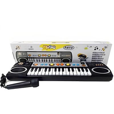 Teclado Piano Com Microfone Infantil