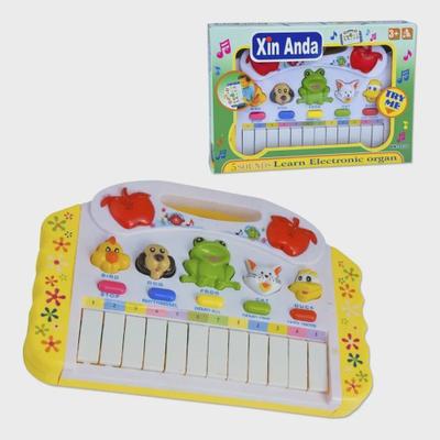 Teclado Piano Com Som De Animais Brinquedo Infantil Xin Anda