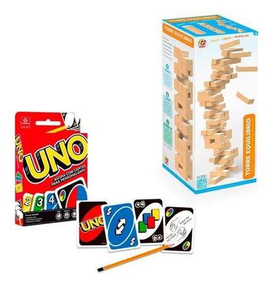 Jogo Uno Stacko Torre de Empilhar