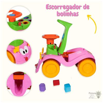 Triciclo Infantil Totokinha Andador Carrinho Didatico Motoca