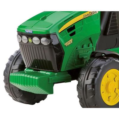 Trator Elétrico John Deere Escavadeira - 12v - Peg-Pérego